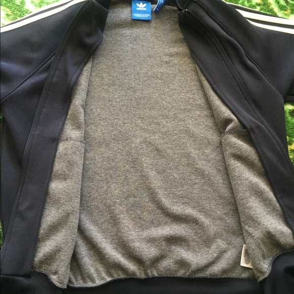 Navy Adidas Track Jacket - Picture 6 of 6